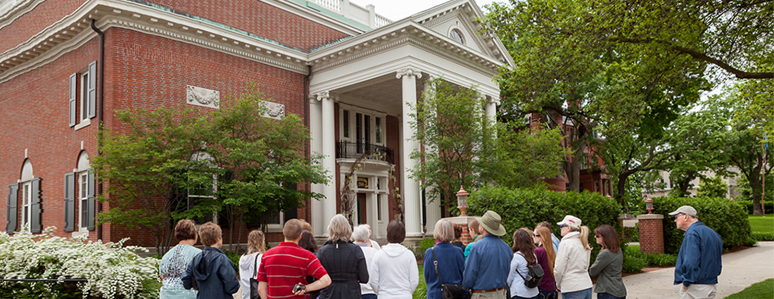 Building on walking tour